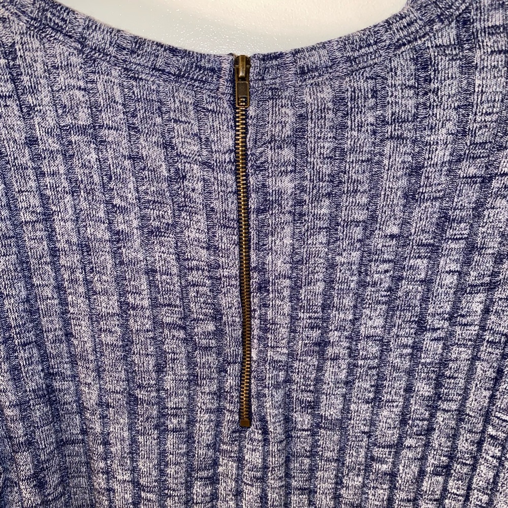 Everly Blue Long Sleeve Dress - Picture 3 of 4